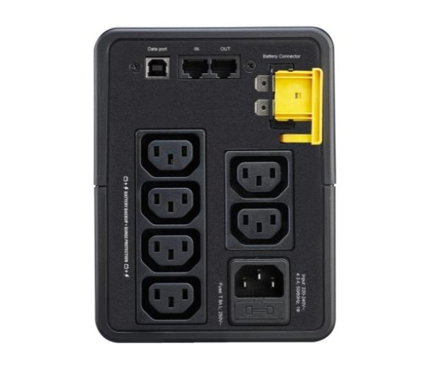 APC Back-UPS (950VA/520W, 6x IEC, USB, AVR) - 592557 - zdjęcie 2